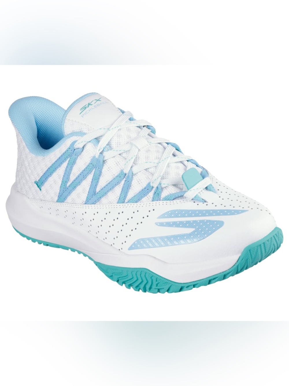Sketchers pickleball active blue white Relaxed Fit Viper Court Rally sneaker 7